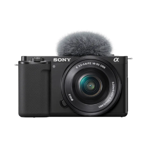 Sony ZV-E10 Mirrorless Camera with 16-50mm Body Zoom Lens Kit Set