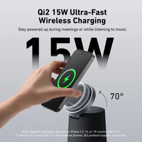 AnkerWork S600 Qi2 Wireless Charging All in One Speakerphone A3319211