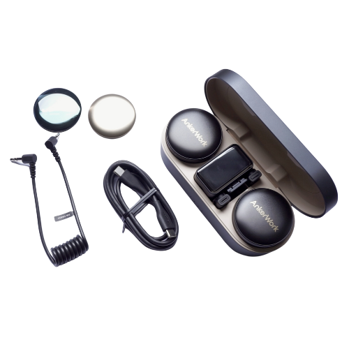 Ankerwork M650 Wireless Microphone 2 TX in 1 RX Combo A3320011