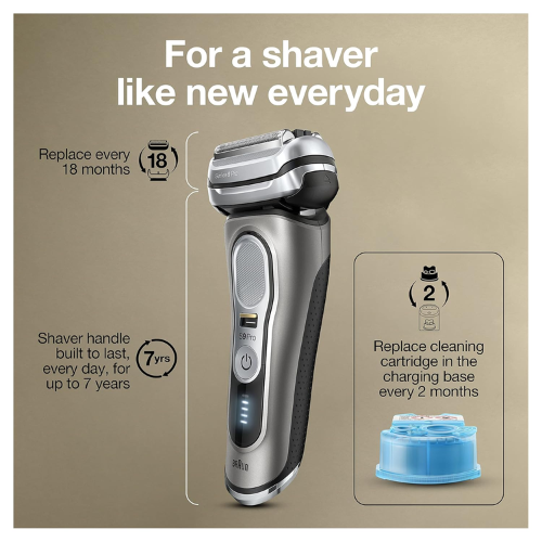 Braun Series 9 Pro 9465cc Wet & Dry Electric Foil Shaver