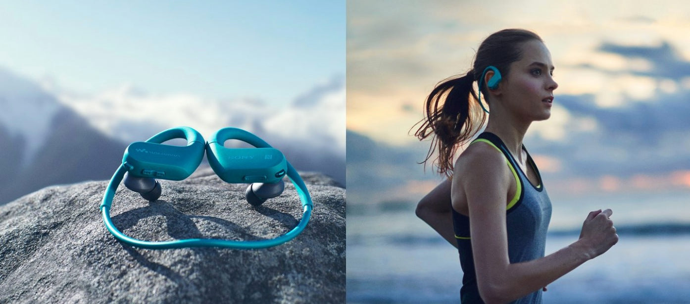 Sony NW-WS623 Waterproof MP3 Player bluetooth Earphones