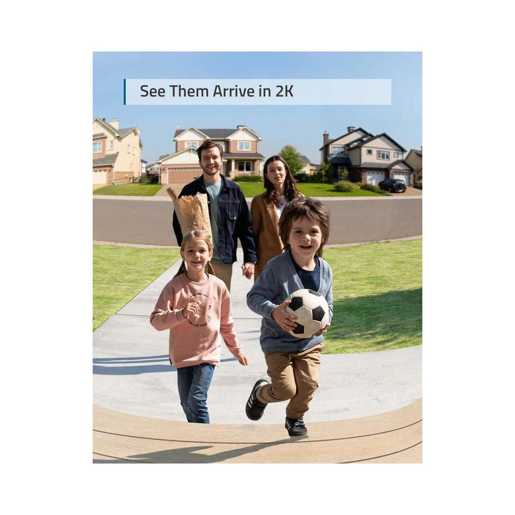 Eufy Video Doorbell 2K Wireless Smart Video Doorbell