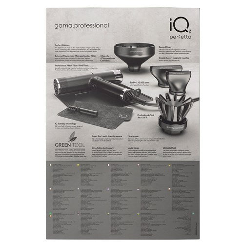 Gama iQ 2 Perfetto Hair Dryer