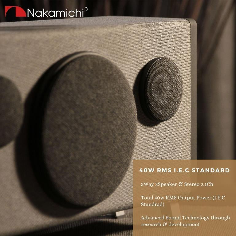 Nakamichi SOLO 1 Hybrid Vacuum Tube Speaker NM-AS-SOLO1