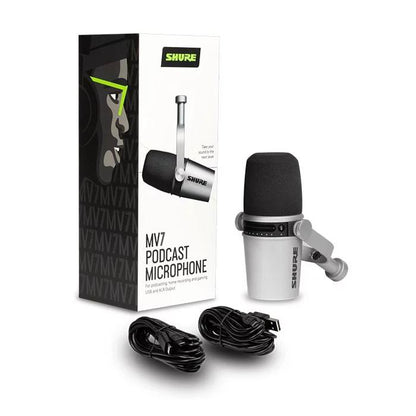 Shure MV7+ USB Podcast Microphone