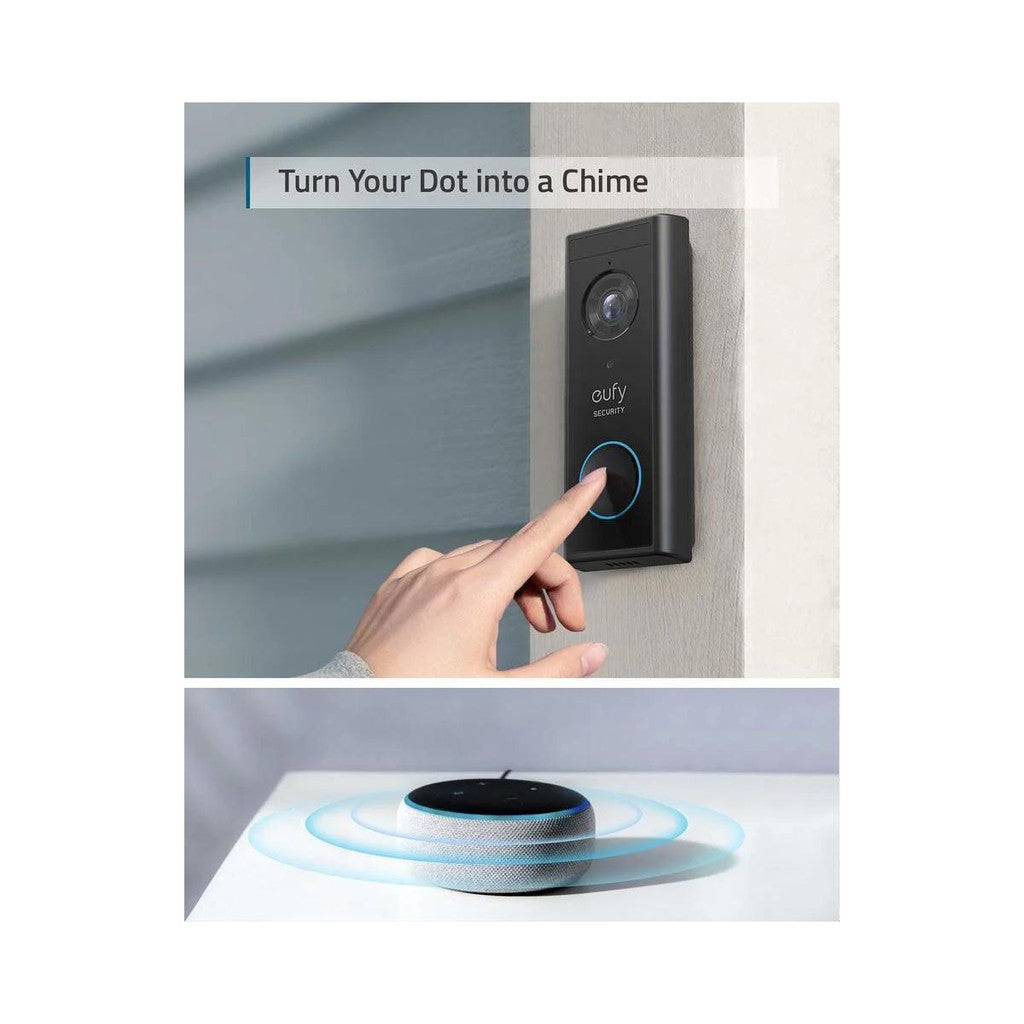 Eufy Video Doorbell 2K Wireless Smart Video Doorbell
