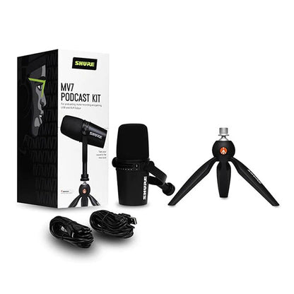 Shure MV7+ USB Podcast Microphone