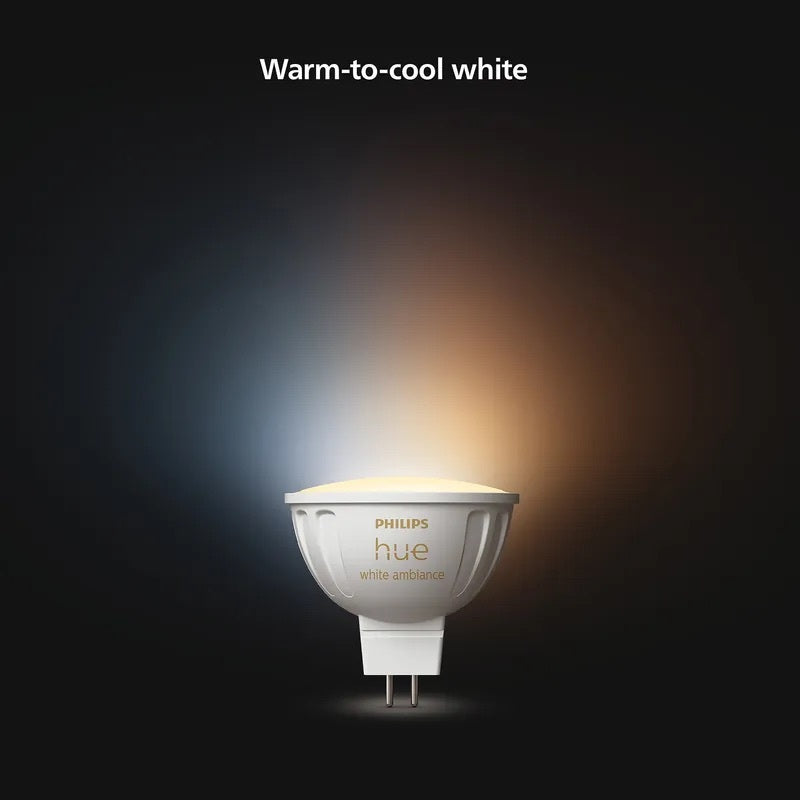 Philips Hue MR16 GU5.3 400Lumen 5.1W White Ambiance Bulb【Parallel Import】