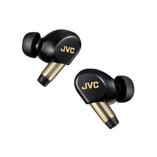 JVC Wood Masterpiece Portable Bluetooth Earbuds HA-FW5100T
