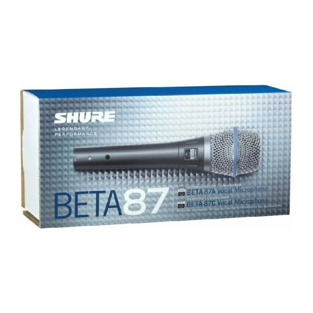 Shure Beta 87A Vocal Microphone｜BETA87A-X