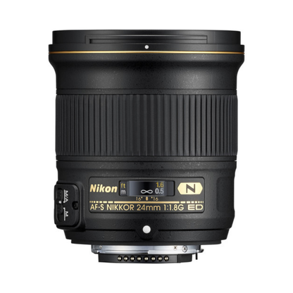 Nikon AF-S NIKKOR 24mm f / 1.8G ED Lens【Parallel Import】