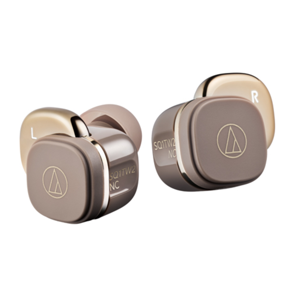 Audio Technica ANC ATH-SQ1TW2NC True Wireless Bluetooth Earbuds