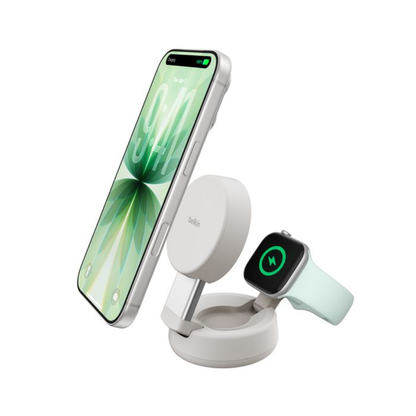 Belkin UltraCharge Pro Qi2 25W 2-in-1 Convertible Magnetic Charger WIZ043my