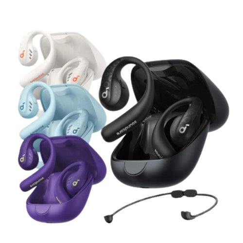SOUNDCORE AeroFit Pro Open-Ear Sport Wireless Bluetooth Earbuds