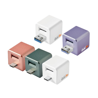 Maktar Qubii Duo Auto Backup While Charging for iOS / Android