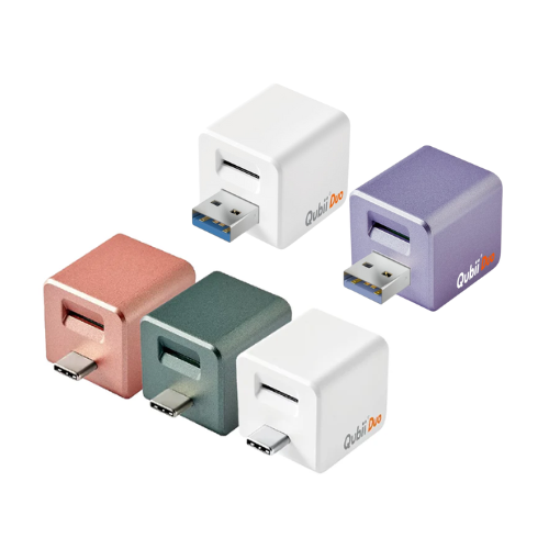 Maktar Qubii Duo Auto Backup While Charging for iOS / Android