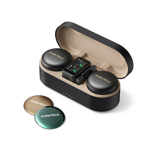 Ankerwork M650 Wireless Microphone 2 TX in 1 RX Combo A3320011