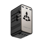 MOMAX 1-World² 205W 7-Port Dual AC Travel Adapter UA28