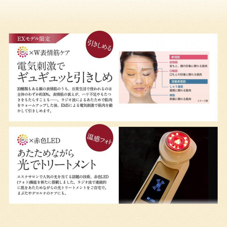 YA-MAN HRF10T RF Beaute Photo PLUS Este Massage