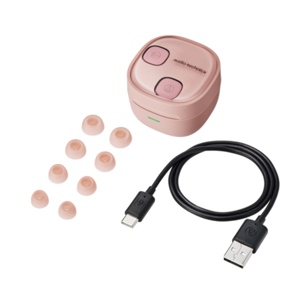Audio Technica ANC ATH-SQ1TW2NC True Wireless Bluetooth Earbuds