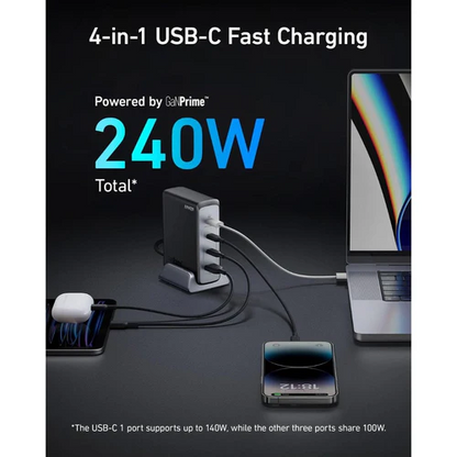 ANKER PRIME 240W GaN Desktop Charger (4 Ports) A2342211
