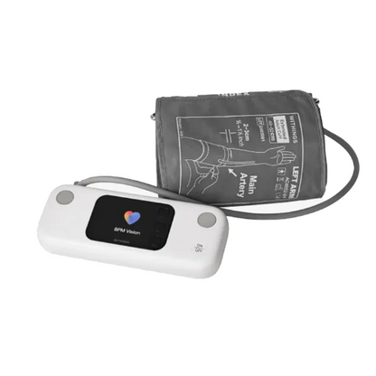 Withings BPM Vision Blood Pressure Monitor with high-resolution color screen
