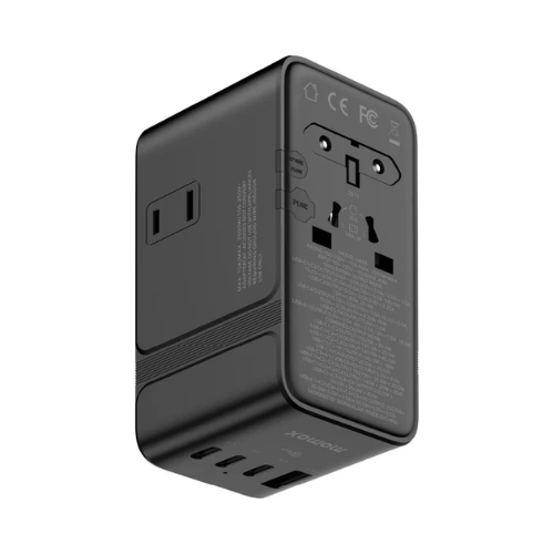 MOMAX 1-World² 205W 7-Port Dual AC Travel Adapter UA28