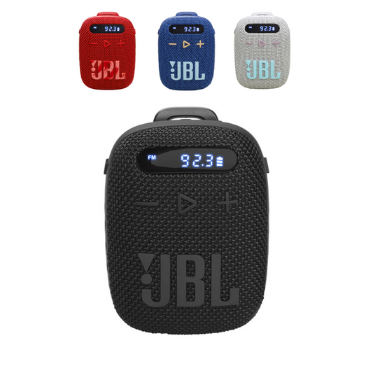Jbl Wind 3 Portable Bluetooth Speaker And Fm Radio