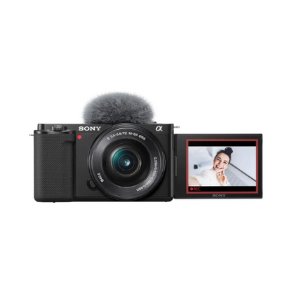 Sony ZV-E10 Mirrorless Camera with 16-50mm Body Zoom Lens Kit Set