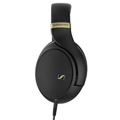 Sennheiser HD 505 Gold Monitor 3.5mm Headphone with 3.5mm to 6.3mm Adapter