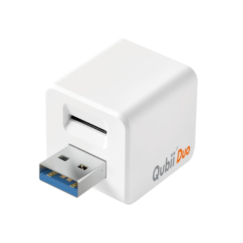 Maktar Qubii Duo Auto Backup While Charging for iOS / Android