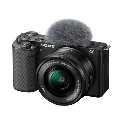 Sony ZV-E10 Mirrorless Camera with 16-50mm Body Zoom Lens Kit Set