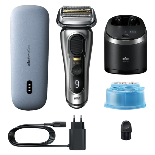 Braun Series 9 PRO+ 9577cc Wet & Dry shaver with 6-in-1 SmartCare center and PowerCase