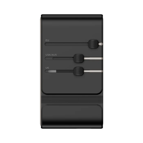 MOMAX 1-World² 205W 7-Port Dual AC Travel Adapter UA28