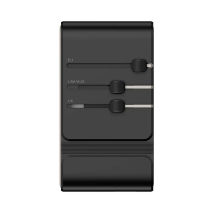 MOMAX 1-World² 205W 7-Port Dual AC Travel Adapter UA28