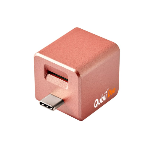 Maktar Qubii Duo Auto Backup While Charging for iOS / Android