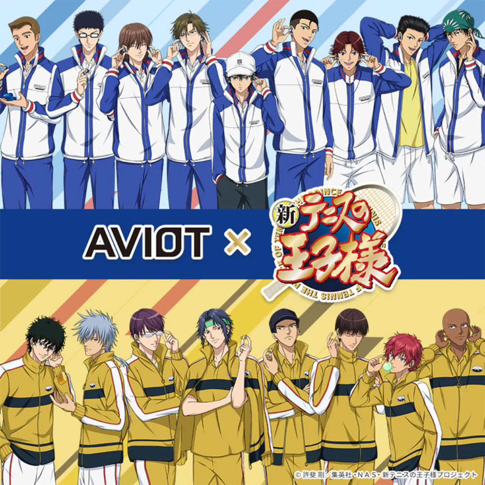 AVIOT TE-V1R-TP  《The Prince of Tennis 》 True Wireless Bluetooth Earbuds