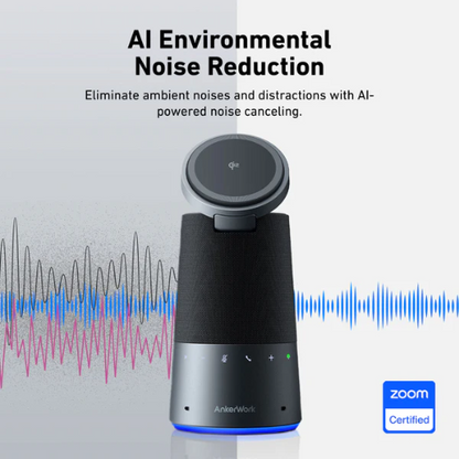 AnkerWork S600 Qi2 Wireless Charging All in One Speakerphone A3319211