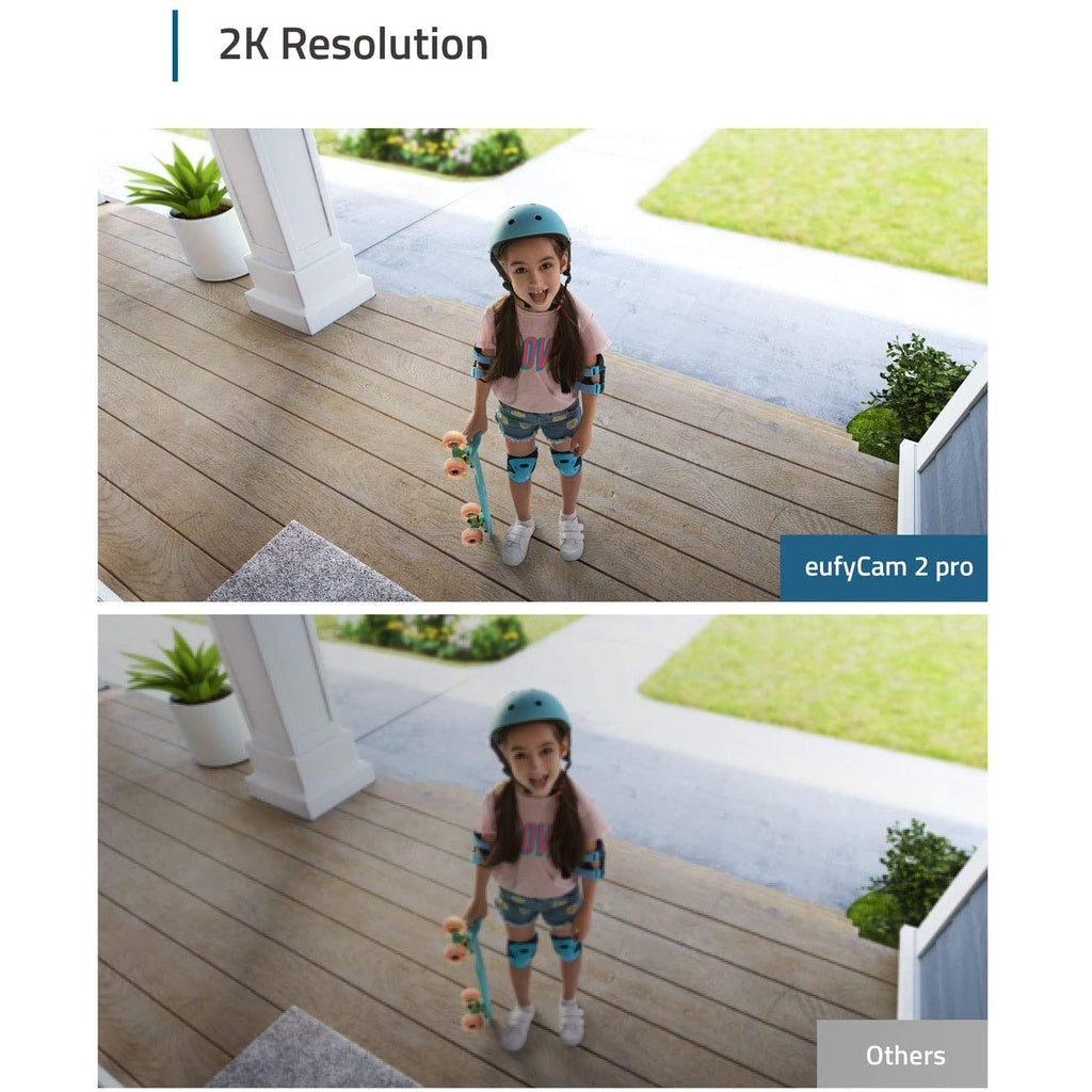 EUFYCAM 2 Pro 2+12K Security Cam Kit EC2P T88513D1
