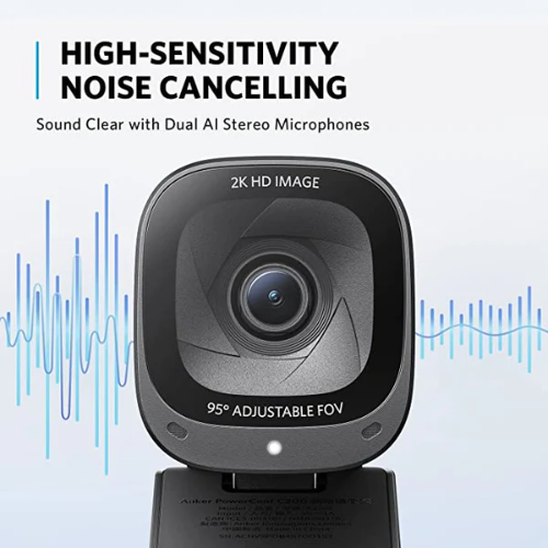 Anker PowerConf C200 2K USB Video Conferencing Lens A3369011