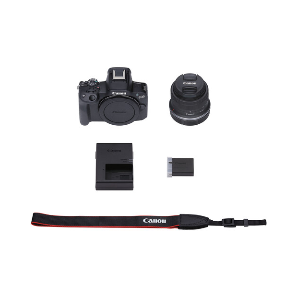 Canon EOS R50 Mirrorless Camera with 18-45mm Lens