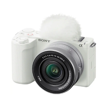 Sony ZV-E10 Mirrorless Camera with 16-50mm Body Zoom Lens Kit Set