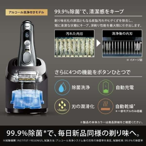 Braun Series 9 Pro 9466cc Wet & Dry Electric Foil Shaver