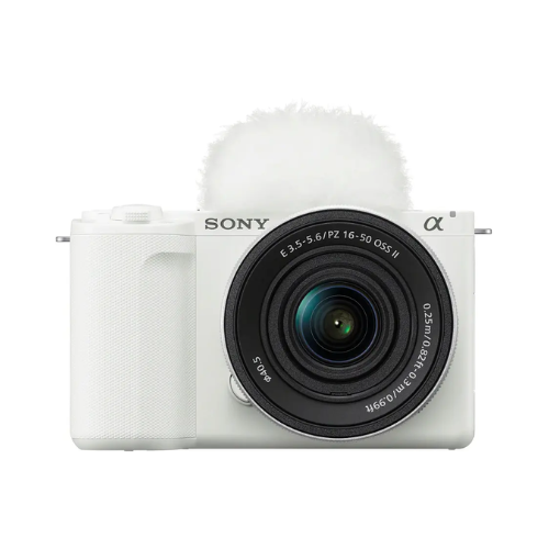 Sony ZV-E10 Mirrorless Camera with 16-50mm Body Zoom Lens Kit Set