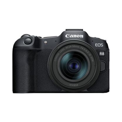 Canon EOS R8 Mirrorless Camera with RF 24-50mm f/4.5-6.3 IS STM Lens