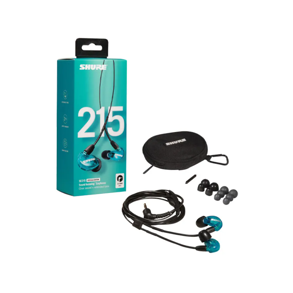 Shure SE215 PRO Special Edition Sound Isolating In-Ear Wired Earphones