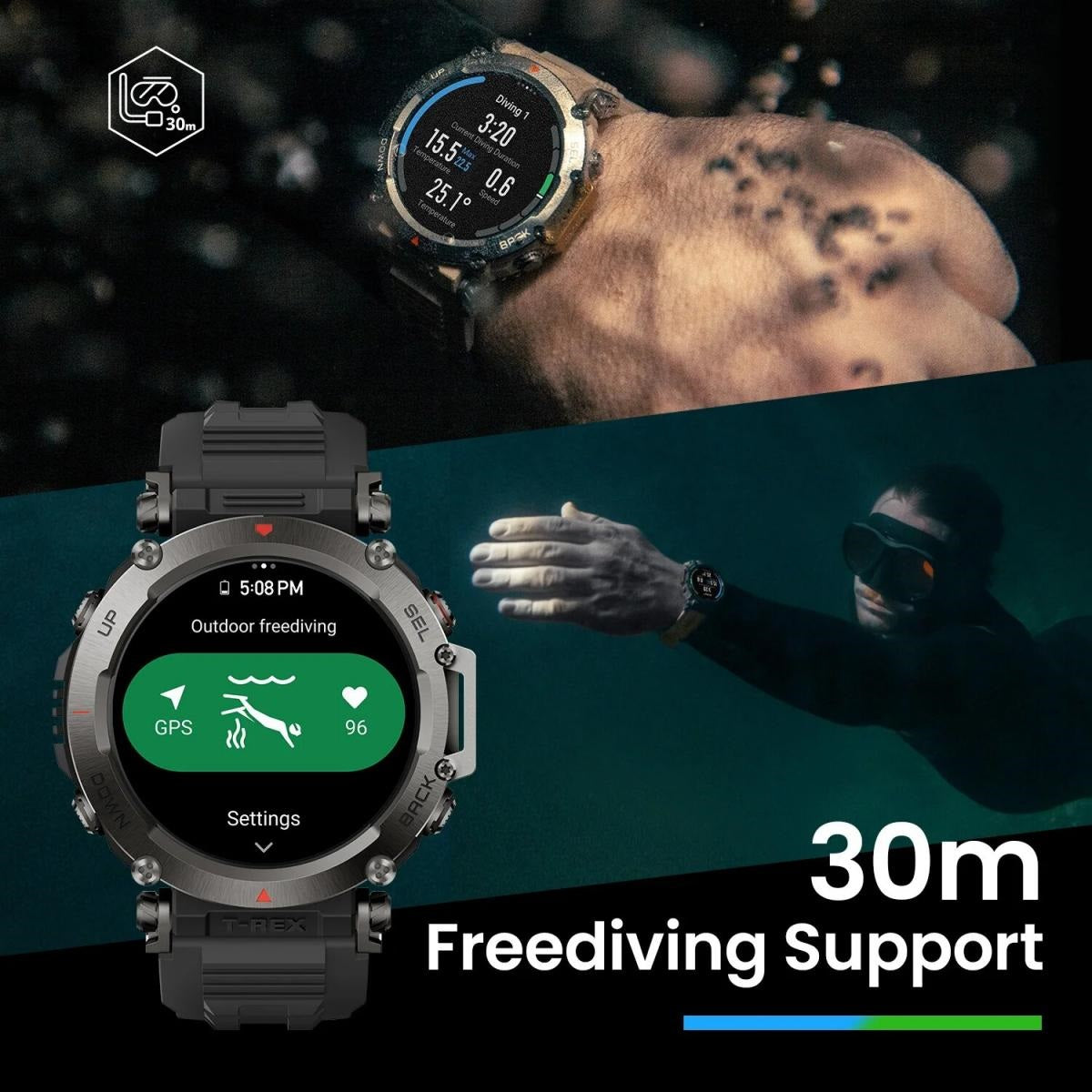 Amazfit T-Rex Ultra Ultimate Outdoor GPS Smart Watch
