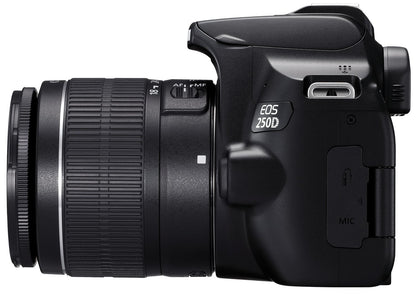 Canon EOS 250D EF-S 18-55mm f/3.5-5.6 DC III Lens Kit Set