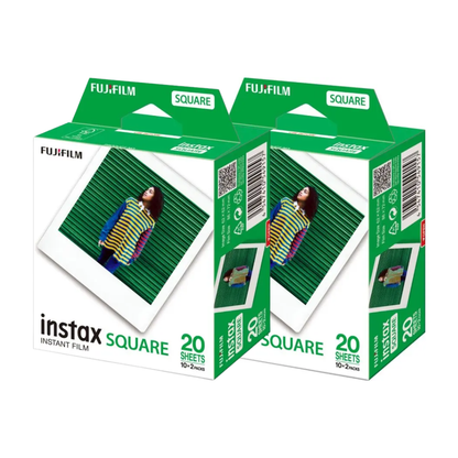 Fujifilm Instax Mini Film Twinpack / SQUARE Instant Film 【Parallel Import】