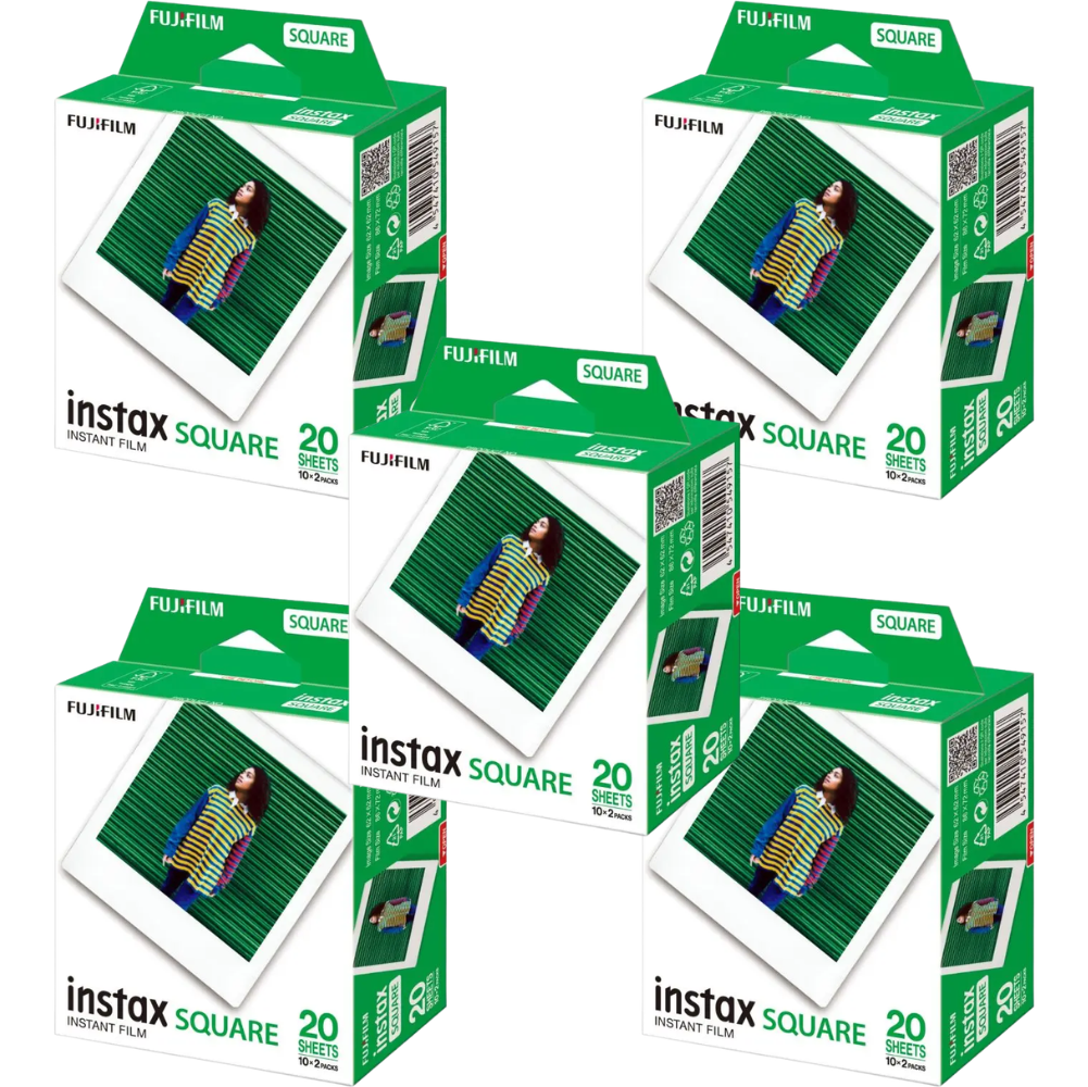 Fujifilm Instax Mini Film Twinpack / SQUARE Instant Film 【Parallel Import】